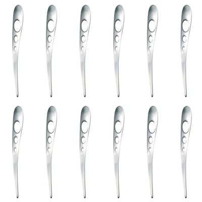  Beloinox BI0409-DS(12) Accessory Collection Demitas Spoon, Set of 12, Shine