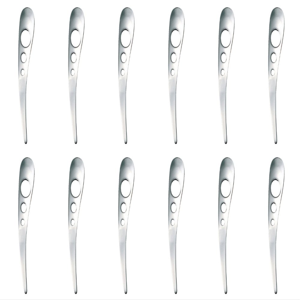  Beloinox BI0409-DS(12) Accessory Collection Demitas Spoon, Set of 12, Shine