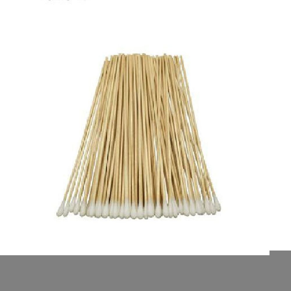 Cotton Swabs Swab Applicator Q-tip 500 Pieces 6" EXTRA LONG Wood Handle STURDY