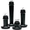 7" Plastic Bed Legs or Risers for Box Spring to Replace Metal Frame (Full/Full XL/Queen (9 Legs), Black) -Universal BedLegs Brand view 2