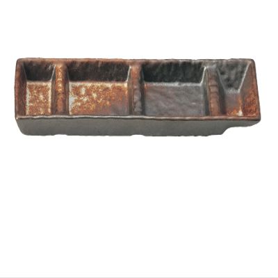 Capital Letter AMK-7381587 Stone Stack, 4 Row Condiment