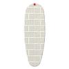 Rayen | Ironing Board Cover | 4 Layers: Foam, Flannelette, Quality Canvas Fabric and Titanium | Cover with Titanium Coating | Premium Range | 130 x 47 cm | White/Stripes view 2