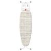 Rayen | Ironing Board Cover | 4 Layers: Foam, Flannelette, Quality Canvas Fabric and Titanium | Cover with Titanium Coating | Premium Range | 130 x 47 cm | White/Stripes view 3