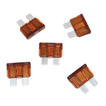 Pro Marine Fuse 7.5 amp ATC Brown 5 Pack 1/4" Blade