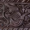 NOVICA Angels with Trumpets Wood Relief Panel view 3