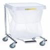 Laundry Hamper Cart, 1 Comp, Gray, 7 cu. ft view 1
