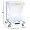 Laundry Hamper Cart, 1 Comp, Gray, 7 cu. ft view 2
