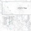 California 14ers Checklist Map 18x24 Poster (Gray) view 3