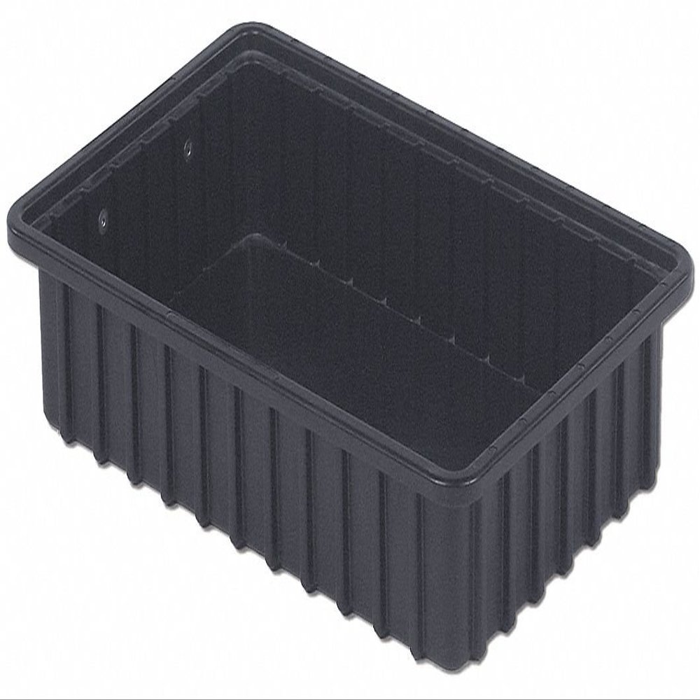 Esd Divider Box, 16-1/2X11X3-1/2 In, Black