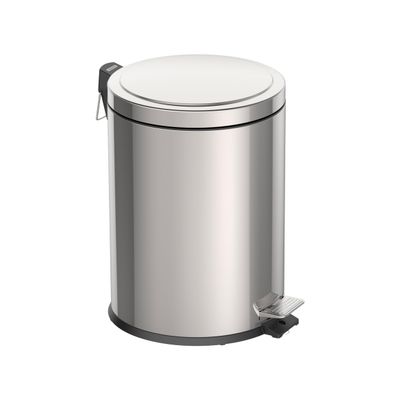 Tramontina 20L Pedal Bin  Stainless Steel Kitchen Waste Bin with Lid, Removable Inner Bucket, 29.5 cm Diameter x 46 cm Height, 94538120