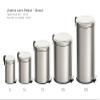 Tramontina 20L Pedal Bin  Stainless Steel Kitchen Waste Bin with Lid, Removable Inner Bucket, 29.5 cm Diameter x 46 cm Height, 94538120 view 3