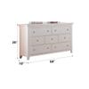 ACME Furniture Lacey Dresser, White view 3