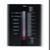 Analog Wall Thermometer Beechwood 7.8 inch Fahrenheit Temperature Scale (Black) view 1