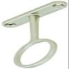 Sturdy Steel Center Closet Rod Support Bracket for Standard 1-5/16" Diameter Closet Rods (3, Matt Aluminum) view 1