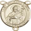 14K Gold Filled Saint Malachy O'more Rosary Centerpiece Medal, 3/4 Inch view 1
