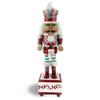 Christmas Nutcracker Figure Soldier Working Music Box With Red and Green Feather and Rhinestones 12 inch Exclusive Design by Nutcracker Ballet Gifts view 1
