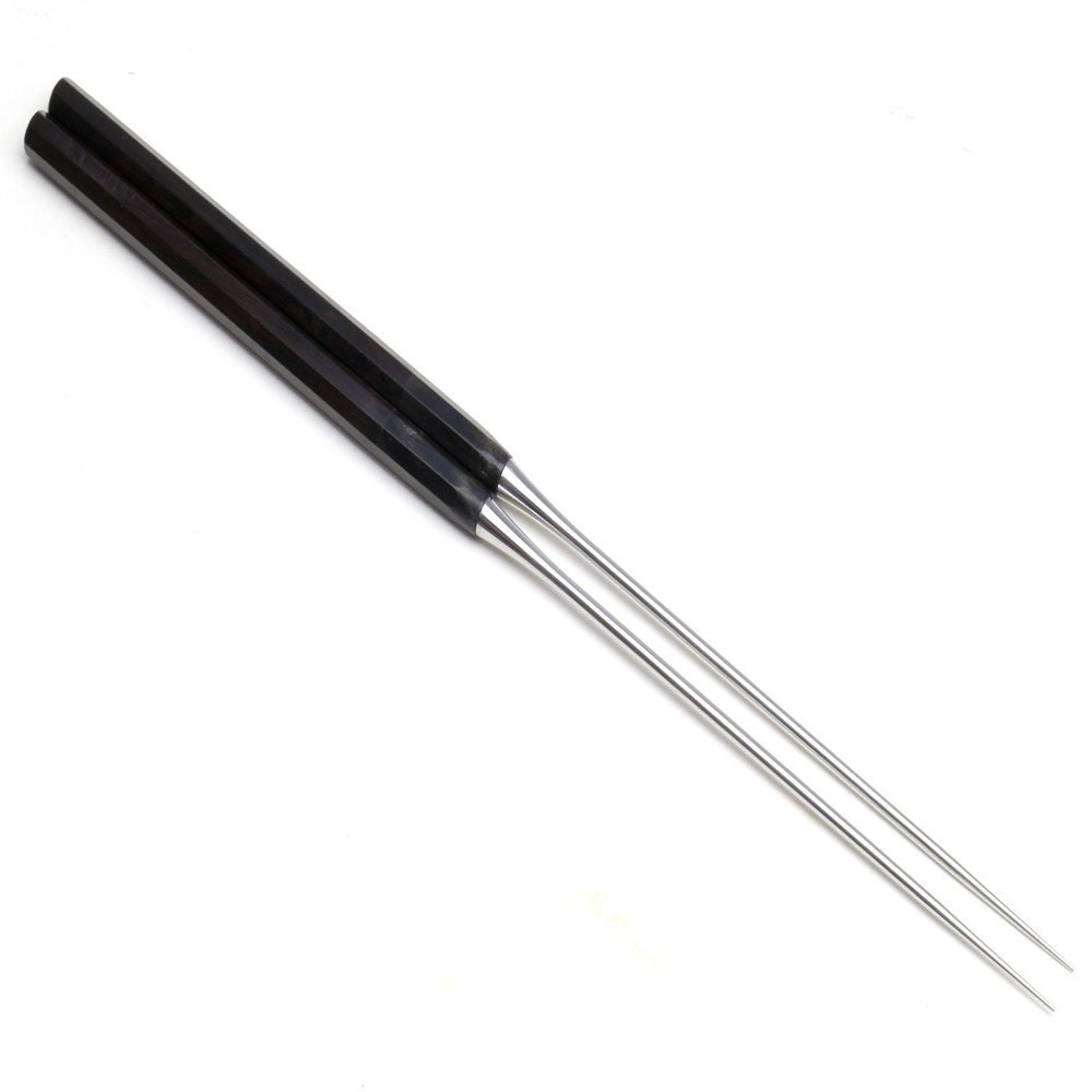Yoshihiro Moribashi Chopsticks Premium Japanese Sushi Chef's Traditional Garnishing Plating Tweezers - Made in Japan (6.5"(165mm))*