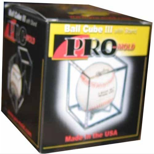Pro-Mold Square Ball Holder Display Case Baseball New Cube by ProMold by pro mold