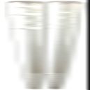 Aoba Clear Chopsticks, Dishwasher Safe, Polka White, 9.1 inches (23 cm)
