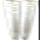 Aoba Clear Chopsticks, Dishwasher Safe, Polka White, 9.1 inches (23 cm)