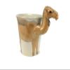 Mug Camel Enamel Cartoon Painted Milk Glass for Kid view 1