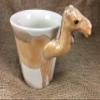 Mug Camel Enamel Cartoon Painted Milk Glass for Kid view 2