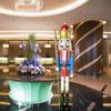 CDL 48" 4ft Tall Life-Size Large/Giant red/Blue Christmas Wooden Nutcracker Soldier Ornament on Stand Hold Scepter Xmas/Event/Ceremonies/Commercial Indoor Outdoor Decoration (4 feet, King red k14) view 3
