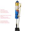 CDL 48" 4ft Tall Life-Size Large/Giant red/Blue Christmas Wooden Nutcracker Soldier Ornament on Stand Hold Scepter Xmas/Event/Ceremonies/Commercial Indoor Outdoor Decoration (4 feet, King red k14) view 4