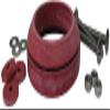Korky Large 3 inch Hardware Kit and Tank to Bowl Gasket view 1