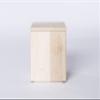 Cremation Urns for Pets SMALL Memorial Keepsake box for Dogs and Cats, Urn for pet ashes A heart of gold stopped beating four little paws at rest Holds SMALL portion of ashes (Natural) view 2