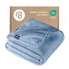 Bare Home Fleece Blanket - King Size - Ultra-Soft Lightweight for Bed, Sofa, and Couch - Luxury Microplush - Cozy Warm Blanket (King, Coronet Blue) view 1
