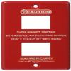 Keystone MESWPL2R Design Accessories, Red, Mercury Switch Plate, 2 Pieces view 1