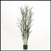 72in. Pampas Grass Cluster in Weighted Base, Outdoor Rated view 1