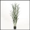 72in. Pampas Grass Cluster in Weighted Base, Outdoor Rated view 3