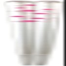 Aoba Clear Chopsticks, Dishwasher Safe, Polka Pink, 9.1 inches (23 cm)