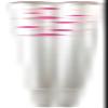 Aoba Clear Chopsticks, Dishwasher Safe, Polka Pink, 9.1 inches (23 cm) view 1