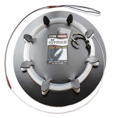 Taiyo Bendors Strongest Black Tuna Mechanism, Fluoro Specifications, Harris No. 35, Needle No. 22, Total Length 16.4 ft (5 m), Total Length 16.4 ft (5 m)