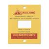 Keystone MESWPL1Y Design Accessories, Yellow, Mercury Switch Plate, 1 Piece view 1