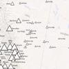 Canada Ski Resorts Map 24x36 Poster (White & Gray) view 2