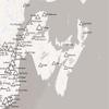 Canada Ski Resorts Map 24x36 Poster (White & Gray) view 3