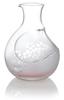 Otsuka Glass Cherry Blossom Dance Glass Carafe & Sake Cup Set 16-755-5 Carafe: 1.5 x H4.9 x M9.0 inches (38 x 125 x 94 mm), Round Sake Cup: 2.2 x H2.4 inches (57 x 61 mm) view 2