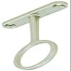 Sturdy Steel Center Closet Rod Support Bracket for Standard 1-5/16" Diameter Closet Rods (5, Polished Chrome) view 1