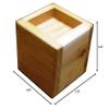 Steve's Gift Shoppe Bed Lifter Bed Riser 3 Inch Lift Height Cedar Exterior Douglas Fir Solid Core - Very Strong (Fits up to 2 1/2 Width) (5) view 2