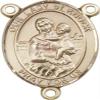 14K Gold Filled Our Lady of Knock Rosary Centerpiece Medal, 3/4 Inch view 1