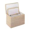 Natural Rush Nesting Storage Trunks view 1