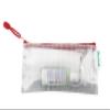 Tarifold T509043 250 x 115 mm Reinforced PVC Document Wallet with Zip - Red (Pack of 8) view 1