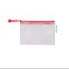 Tarifold T509043 250 x 115 mm Reinforced PVC Document Wallet with Zip - Red (Pack of 8) view 3