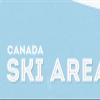 Canada Ski Resorts Map 24x36 Poster (White & Light Blue) view 4