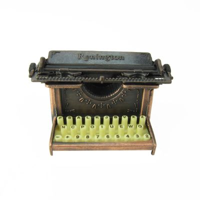1:6 Scale Antique Typewriter Diorama or Dollhouse Accessory Metal Pencil Sharpener