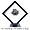 DANCING BEAR Real Meteorite Extra Large (35-55g) Genuine Form Campo Del Cielo Argentina, Certificate of Authenticity, Display Stand, ID Card, Space Rock, Assembled in The USA view 2